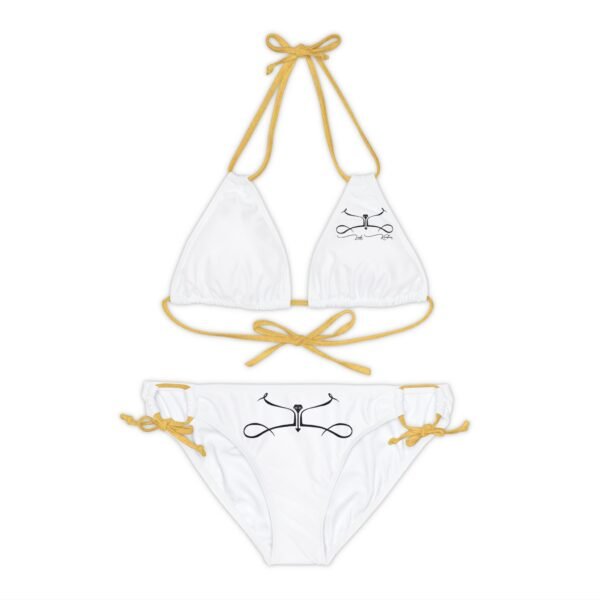 Strappy Bikini Set (White) - Image 9