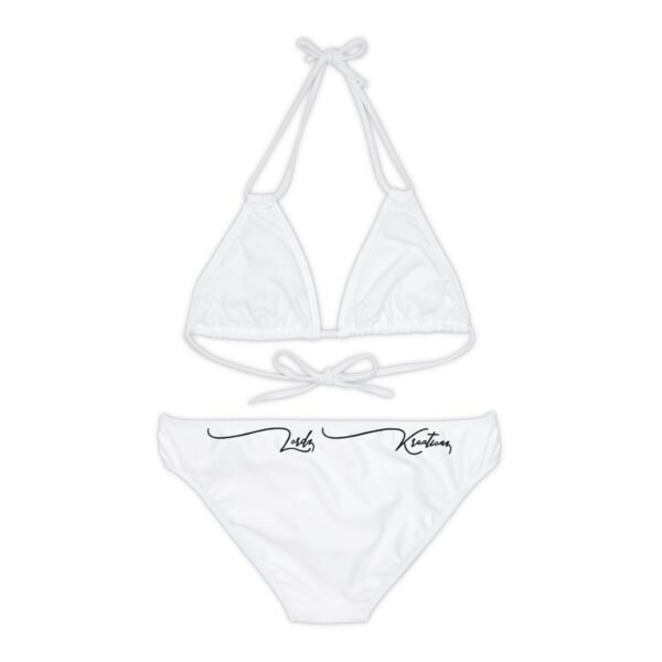 Strappy Bikini Set (White) - Image 2