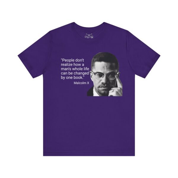 Malcolm X Unisex Short Sleeve Tee - Image 25