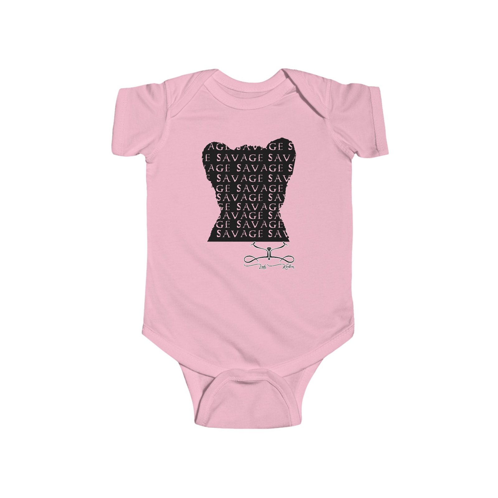 Savage Infant Fine Jersey Bodysuit - Image 9