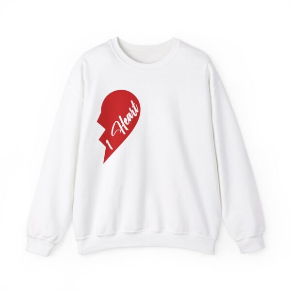 1 Heart Unisex Heavy Blend™ Crewneck Sweatshirt