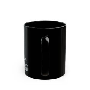 Queen 11oz Black Mug - Image 4