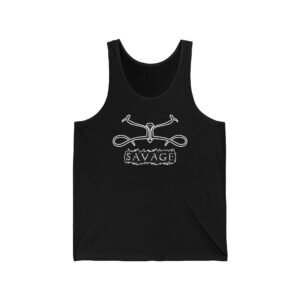 Savage Unisex Jersey Tank - Image 3