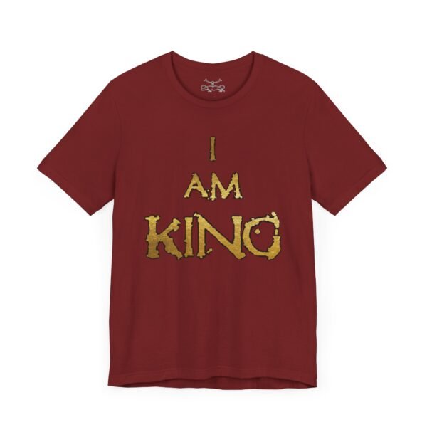 I am King Unisex Short Sleeve Tee - Image 47