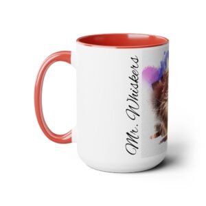 Two-Tone Coffee Mugs, 15oz
