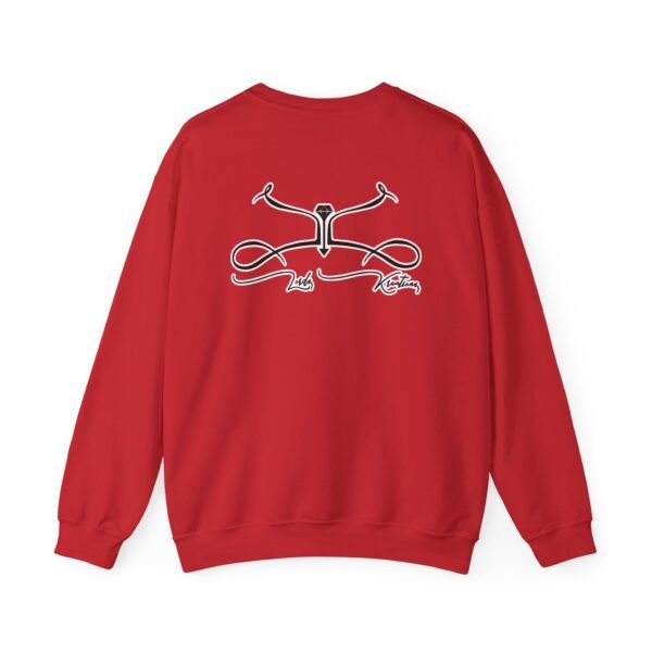 1 Heart Unisex Heavy Blend™ Crewneck Sweatshirt - Image 6