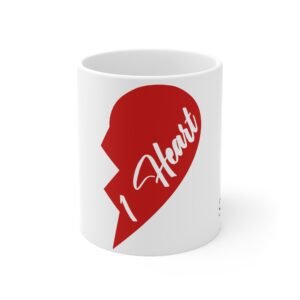 1 Heart Mug 11oz