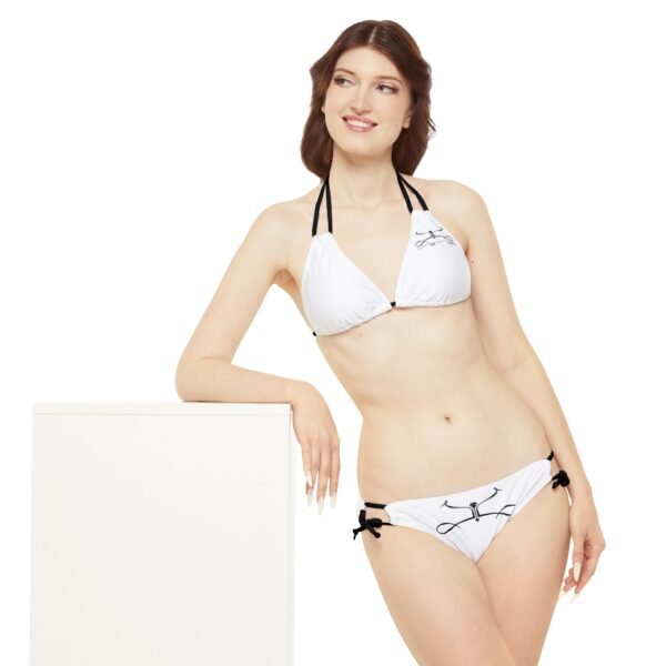 Strappy Bikini Set (White) - Image 8