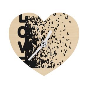 Love Fades Wall Clocks