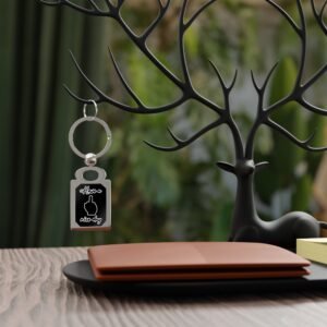 Have a Nice Day Rectangle Photo Keyring - Image 3