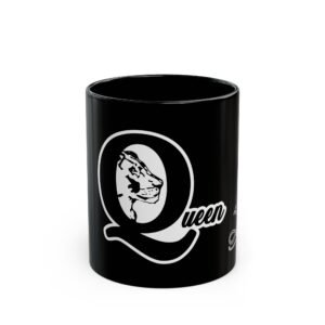 Queen 11oz Black Mug
