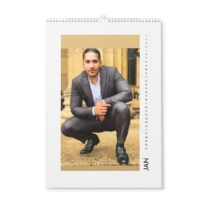 Jaime Grijalva 2025 Wall Calendar – Monthly Photos & Inspirational Quotes