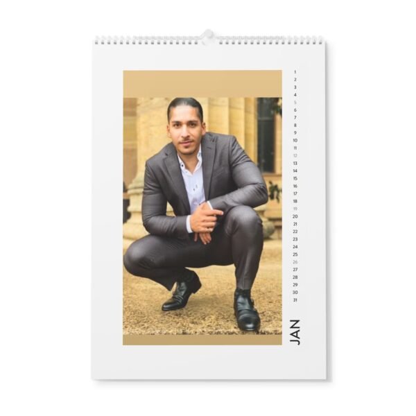 Jaime Grijalva 2025 Wall Calendar – Monthly Photos & Inspirational Quotes
