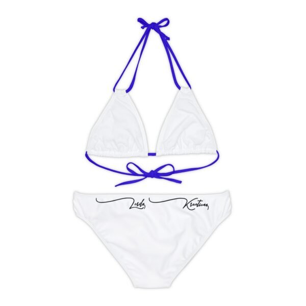 Strappy Bikini Set (White) - Image 22