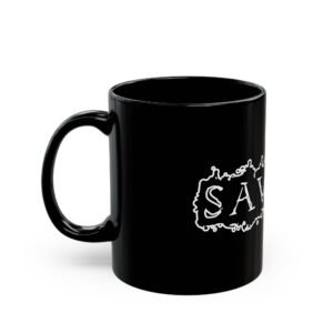 Savage 11oz Black Mug - Image 3