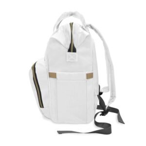 Stylish Multifunctional Diaper Backpack – 'Bad & Bougie' Design for Trendy Moms - Image 3