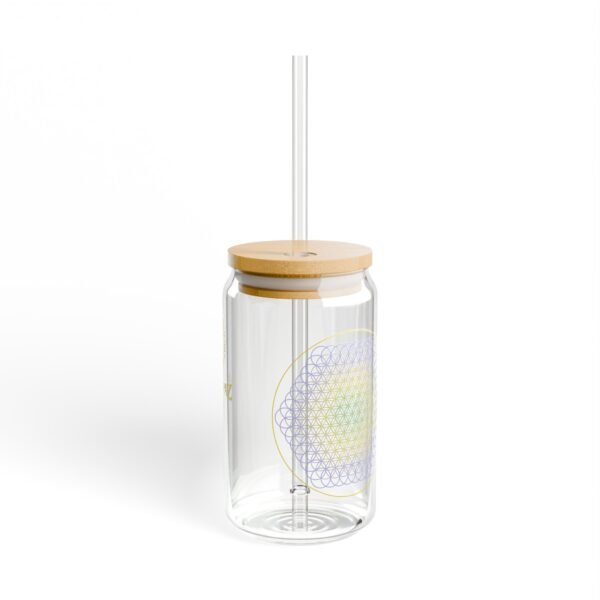 Flower of Life Sipper Glass | Eco-Friendly