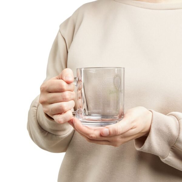 Flower of Life Glass Mug, 10oz - Image 6