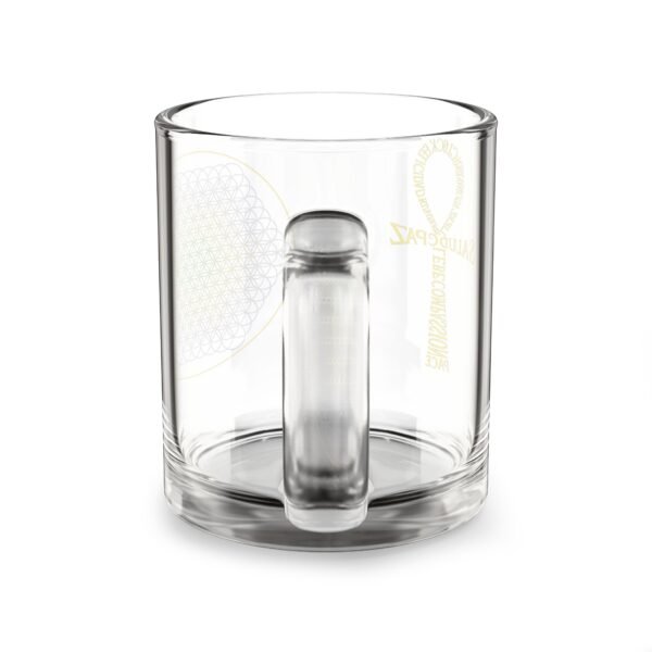 Flower of Life Glass Mug, 10oz - Image 4