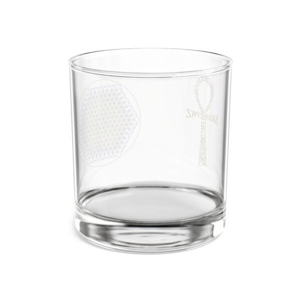 Flower of Life Elegant 10oz Rocks Glass - Image 5