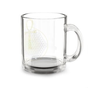 Flower of Life Glass Mug, 10oz - Image 5