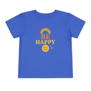Be Happy Toddler Short Sleeve Tee - Image 25
