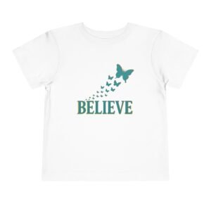 Believe Toddler Short Sleeve Tee - Image 5