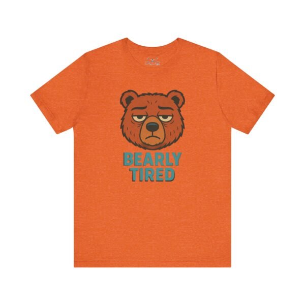 Bearly Tired Cotton Crew Tee - Image 29