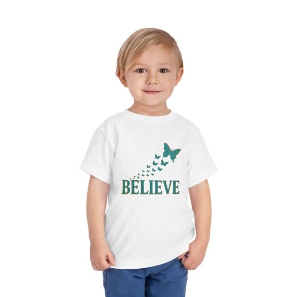 Believe Toddler Short Sleeve Tee - Image 7