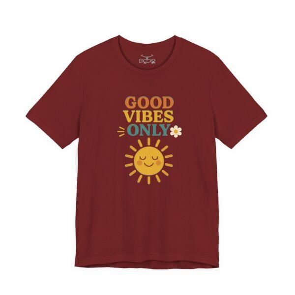 Good Vibes Only Cotton Crew Tee - Image 19