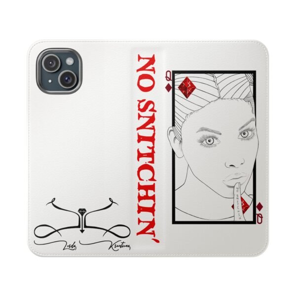 No Snitchin' Design - Flip Case - Image 49