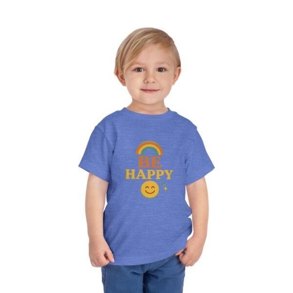 Be Happy Toddler Short Sleeve Tee - Image 23