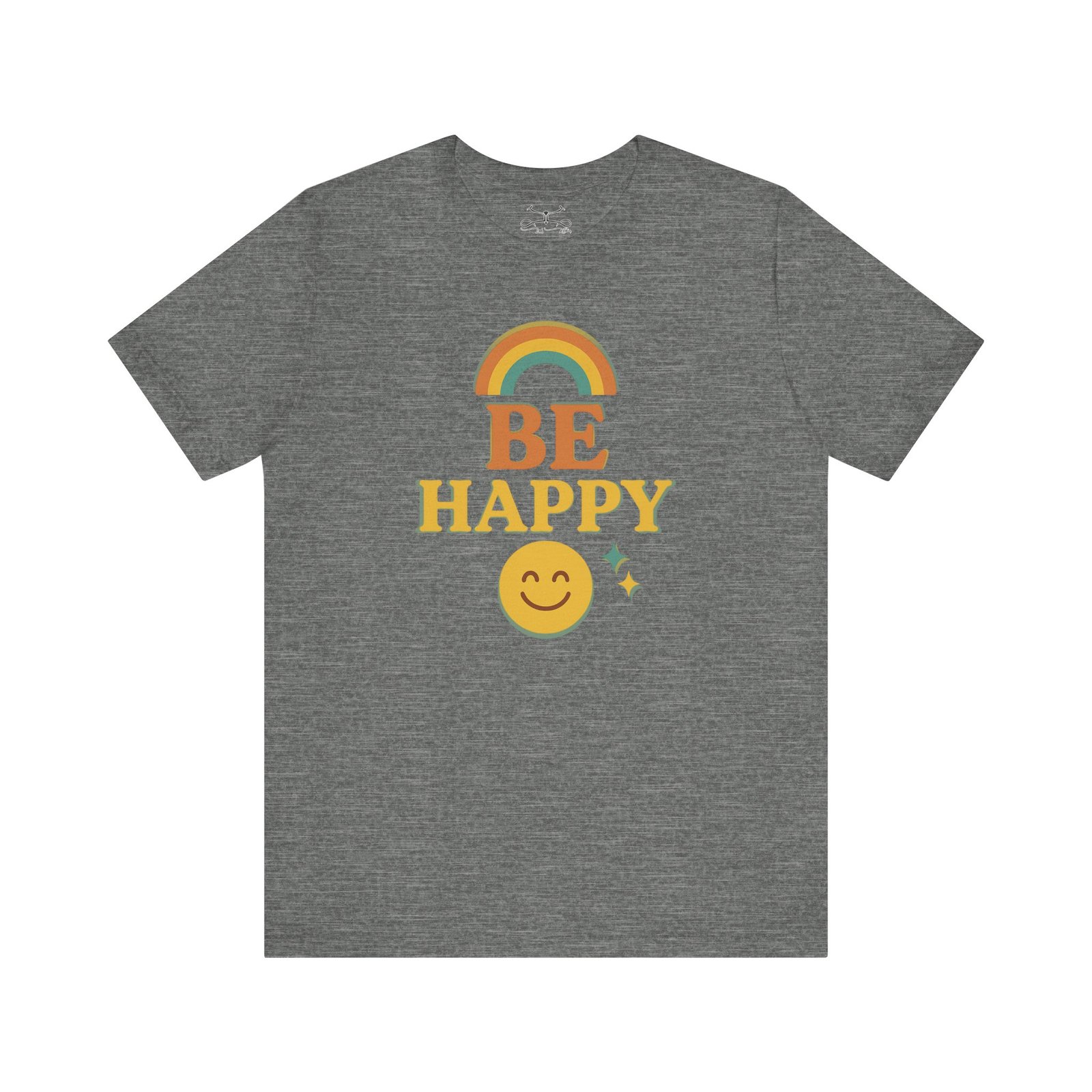 Be Happy Cotton Crew Tee - Image 21