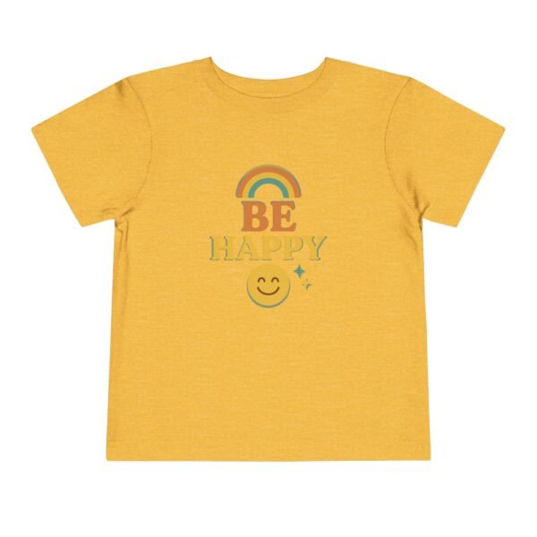 Be Happy Toddler Short Sleeve Tee - Image 13