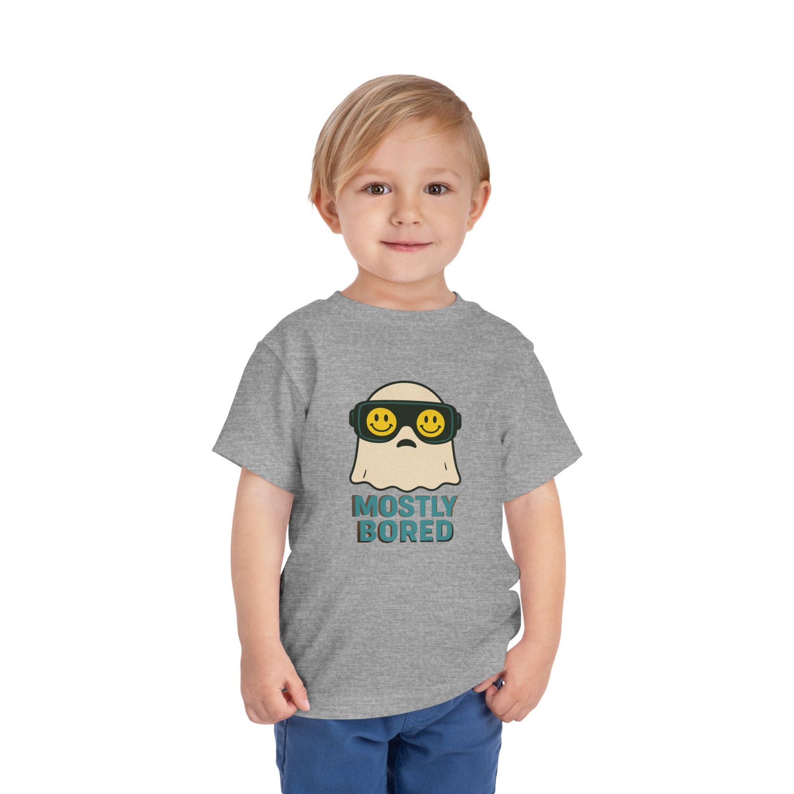 Mostly Bored Toddler Short Sleeve Tee - Image 19