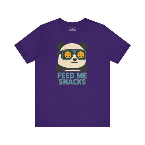 Feed Me Snacks Cotton Crew Tee - Image 21