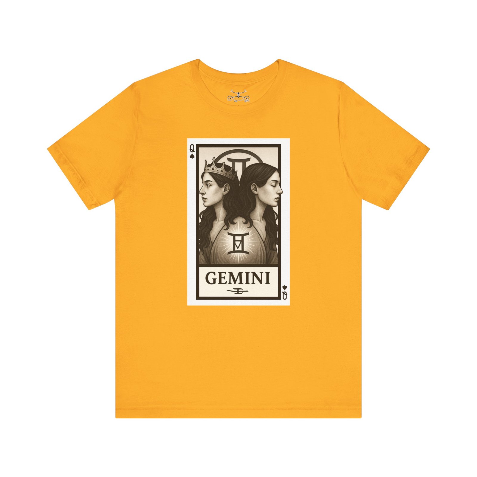 Gemini Cotton Crew Tee - Image 1