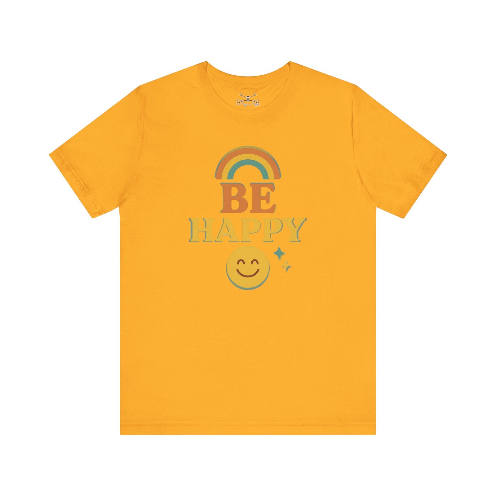 Be Happy Cotton Crew Tee - Image 29