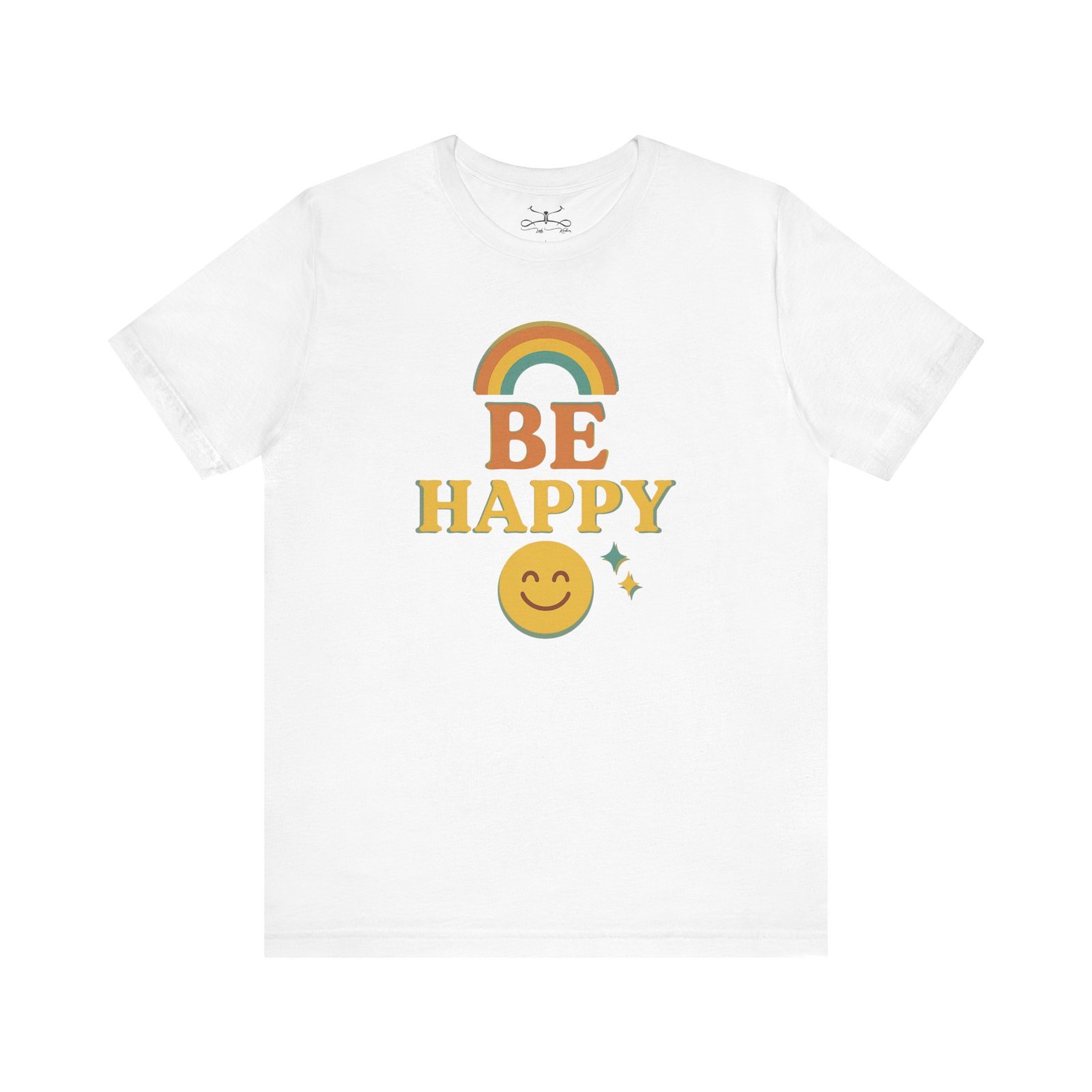 Be Happy Cotton Crew Tee - Image 13