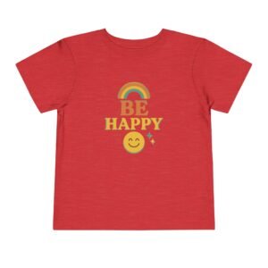 Be Happy Toddler Short Sleeve Tee - Image 33