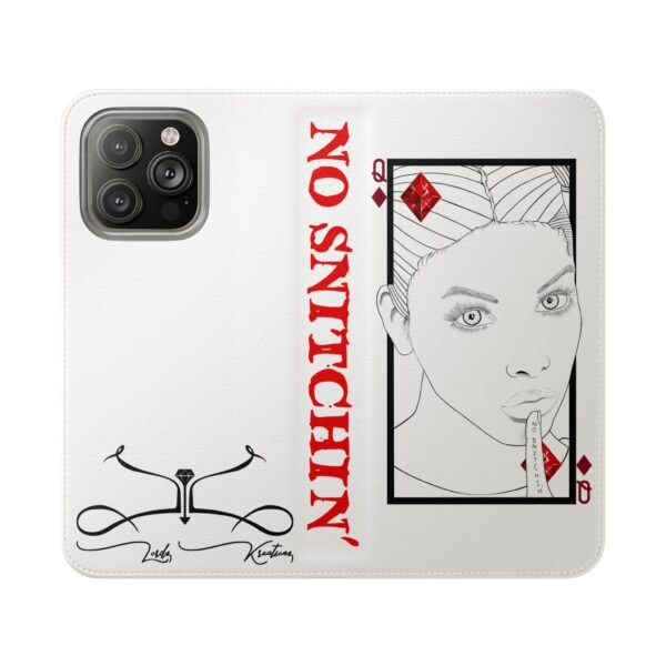 No Snitchin' Design - Flip Case - Image 69