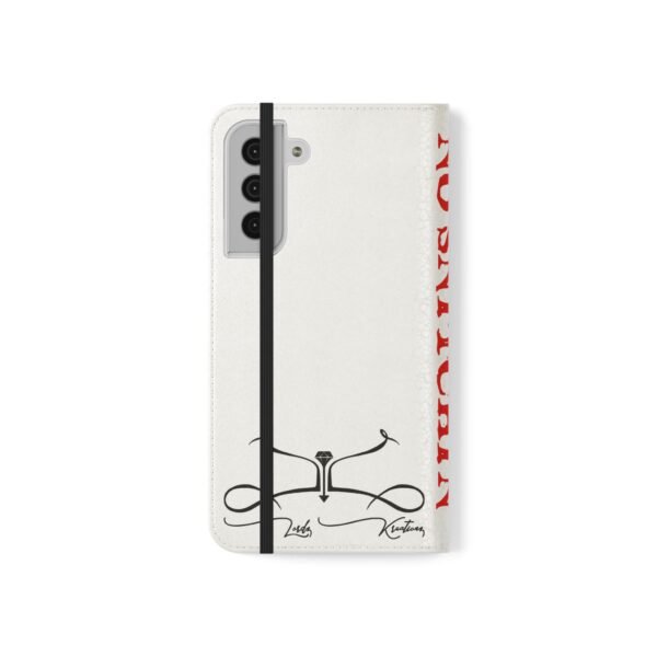 No Snitchin' Design - Flip Case - Image 8