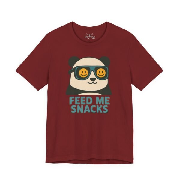 Feed Me Snacks Cotton Crew Tee - Image 19