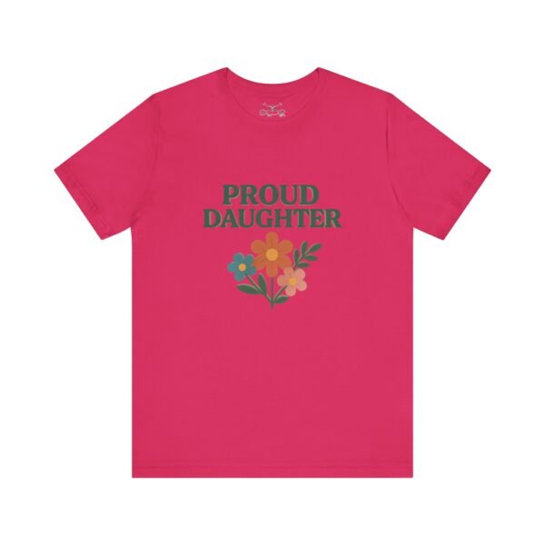 Proud Daughter Cotton Crew Tee - Image 14