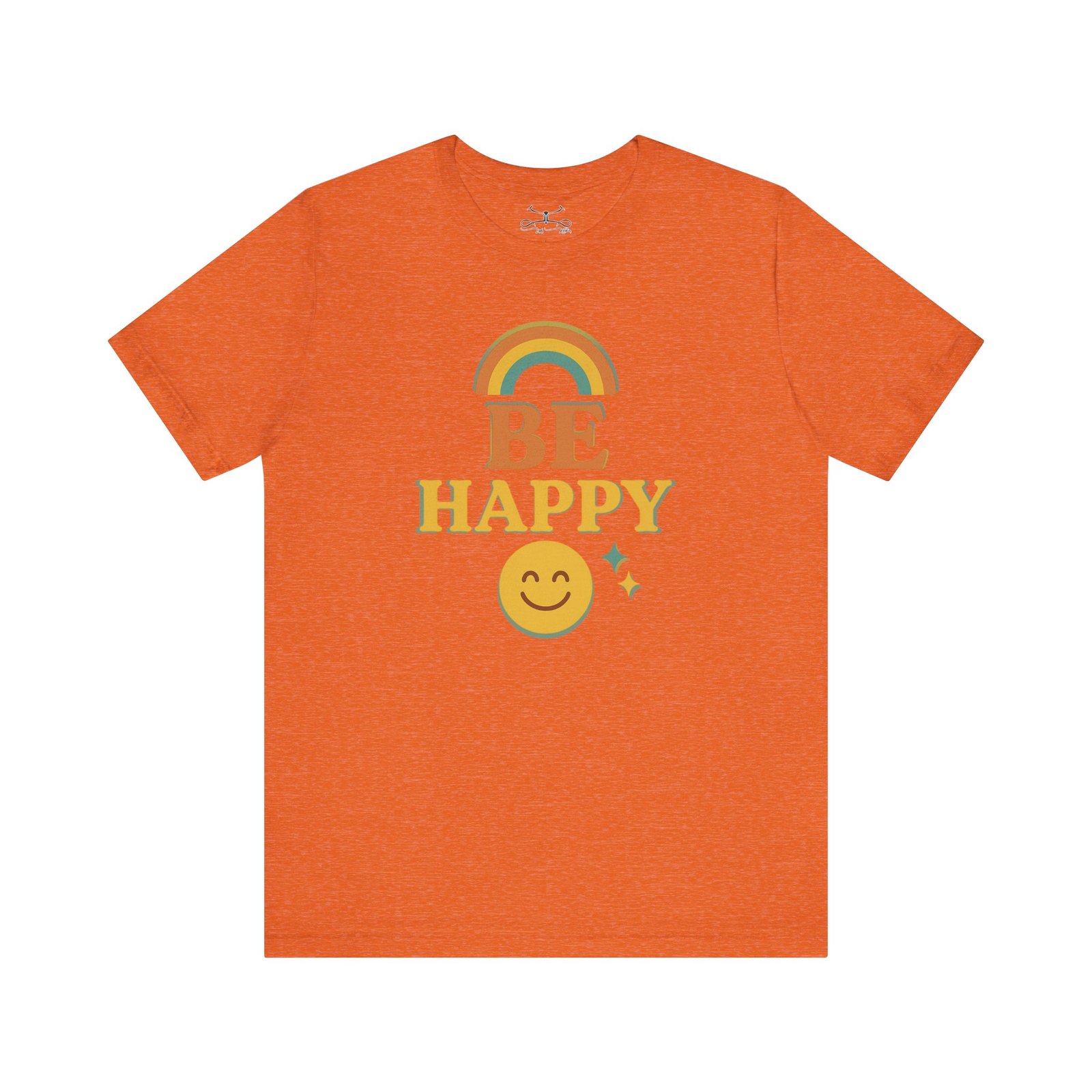 Be Happy Cotton Crew Tee - Image 17