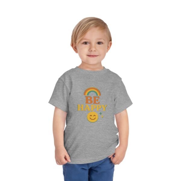 Be Happy Toddler Short Sleeve Tee - Image 19
