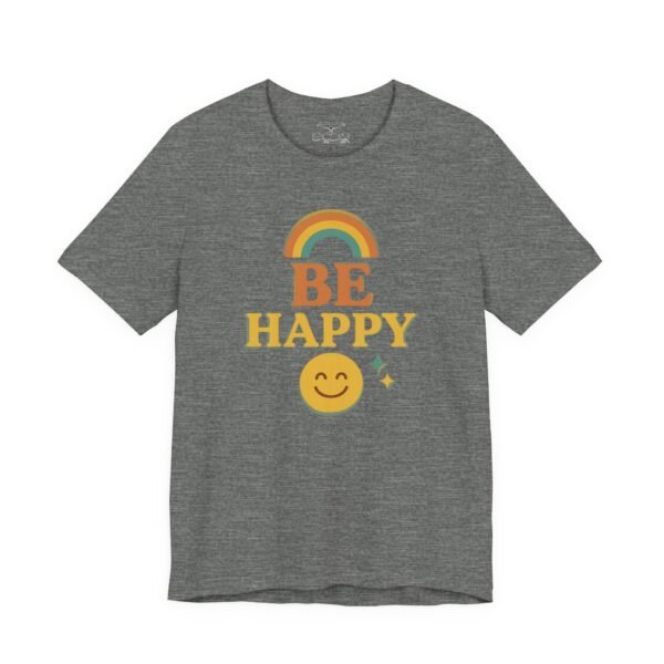 Be Happy Cotton Crew Tee - Image 23