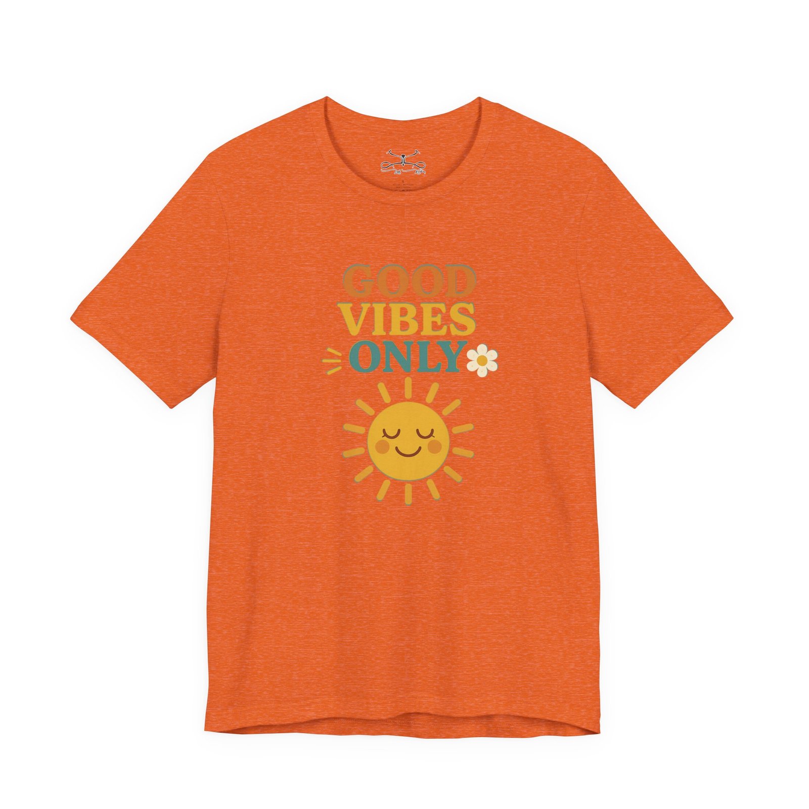 Good Vibes Only Cotton Crew Tee - Image 31