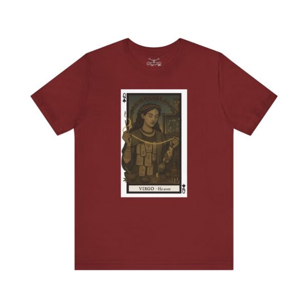 Virgo Cotton Crew Tee - Image 5