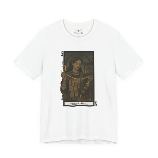 Virgo Cotton Crew Tee - Image 3